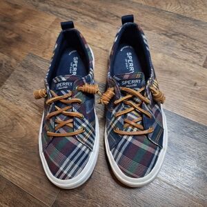 Sperry Plaid Boat Shoes